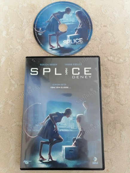 DENEY / SPLICE  - ADRIEN BRODY / SARAH POLLEY - BİR VINCENZO NATALI  FİLMİ - DVD FİLM (+15 ) - 2.EL