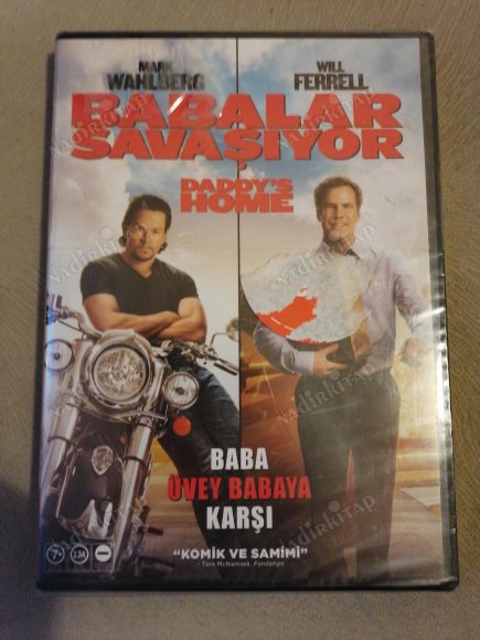 BABALAR SAVAŞIYOR / DADDY’S HOME - MARK WAHLBERG / WILL FERRELL- TÜRKİYE BASIM - DVD FİLM-JELATİNLİ