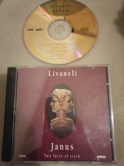 ZÜLFÜ LİVANELİ - JANUS / TWO FACES OF TRUTH - 1996 TÜRKİYE BASIM NADİR CD ALBÜM ( MOR BANDROL )