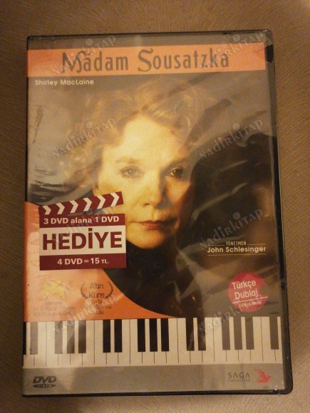 MADAM SOUSATZKA SHIRLEY MACLAINE - BİR JOHN SCHLESINGER FİLMİ -  DVD  FİLM - AÇILMAMIŞ AMBALAJINDA