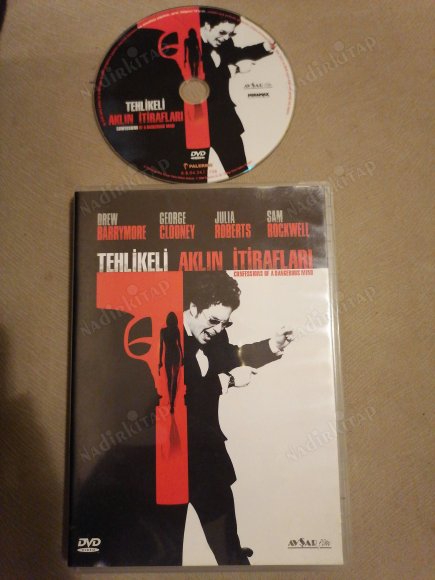 TEHLİKELİ AKLIN İTİRAFLARI - DREW BARRYMOORE / GEORGE CLOONEY / JULIA ROBERTS - DVD  FİLM - 2.EL