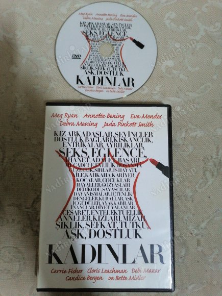 KADINLAR/THE WOMEN - BİR DIANE ENGLISH FİLMİ - MEG RYAN/ ANNETTE BENING /EVA MENDES - DVD FİLM-2.EL