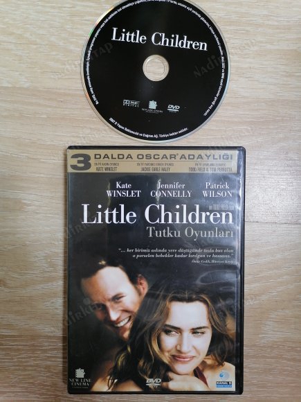 TUTKU OYUNLARI / LITTLE CHILDREN  - BİR TODD FIELD FİLMİ- KATE WINSLET - DVD  FİLM - 2.EL
