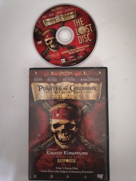 KARAYİP KORSANLARI / KAYIP DİSK : DISK 3 : DAHA ÖNCE GÜN IŞIĞINA ÇIKMAMIŞ BONUSLAR -2.EL  DVD FİLM