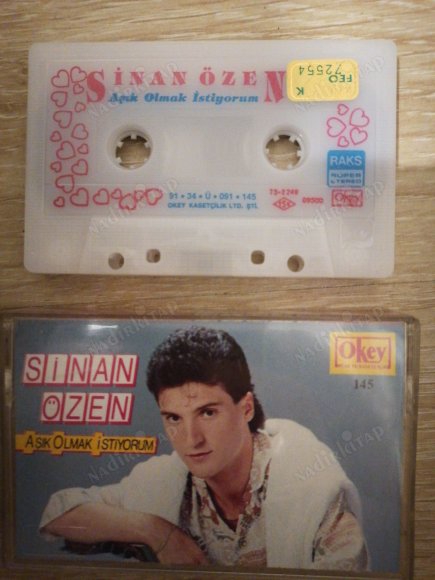 SİNAN ÖZEN - AŞIK OLMAK İSTİYORUM - 1991 TÜRKİYE BASIM   *KASET*