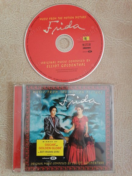 FRIDA - MUSIC FROM THE MOTION PICTURE - 2002 AVRUPA BASIM CD  ALBÜM