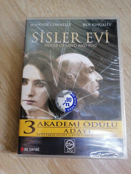 SİSLER EVİ ( HOUSE OF SAND AND FOG )  - JENNIFER CONNELLY / BEN KINGSLEY  - DVD FİLM - JELATİNLİ