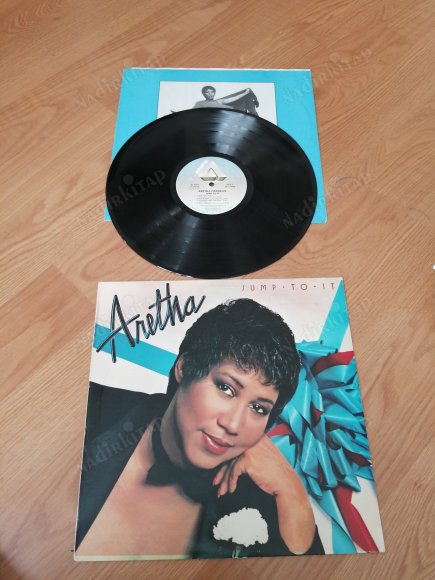 ARETHA FRANKLIN - JUMP TO IT  - 1982 USA  BASIM  33 LÜK LP  PLAK