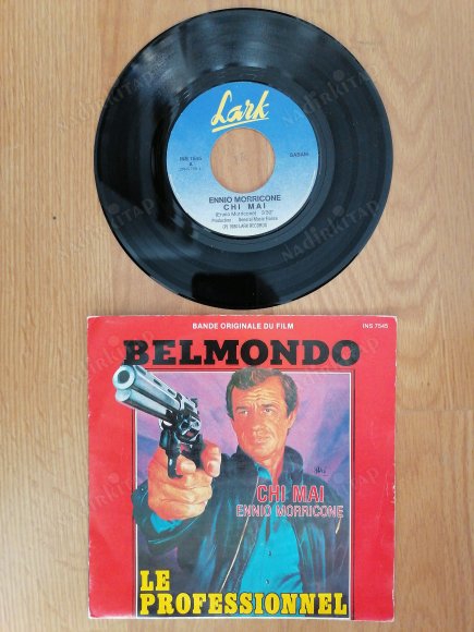 ENNIO MORRICONE - CHI MAI-(LE PROFESSIONNEL SOUNDTRACK) - 1980 BELÇİKA  BASIM