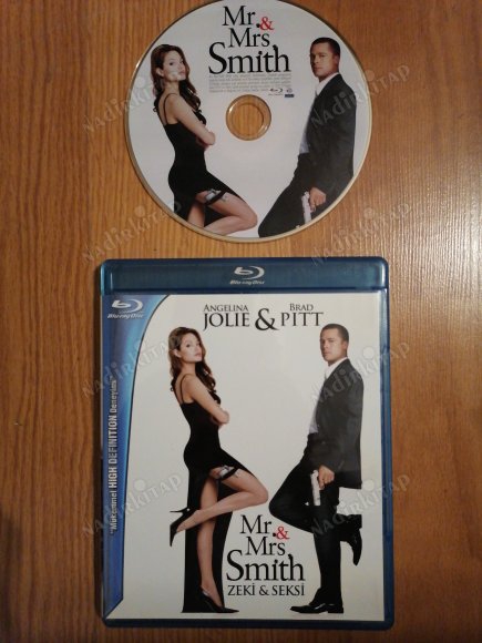 MR & MRS SMITH - ANGELINA JOLIE / BRAD PITT  - 108 DAKİKA - ORJİNAL BANDROLLÜ BLUERAY FİLM ( TÜRKÇE DİL VE ALTYAZI SEÇENEKLERİ VARDIR )