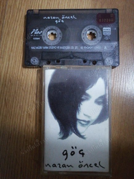 NAZAN ÖNCEL - GÖÇ - 1995 TÜRKİYE BASIM KASET ALBÜM