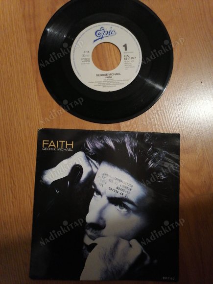 GEORGE MICHAEL - FAITH - 1987 HOLLANDA BASIM 45 LİK PLAK