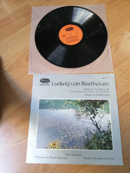 BEETHOVEN - Sinfonie Nr. 9 D-Moll Op.125 / Sinfonie Nr. 8 F-Dur Op. 93 - HOLLANDA DÖNEM  BASIM - LP