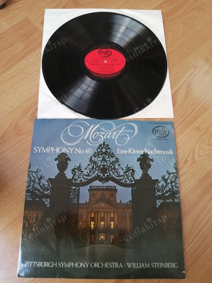 MOZART - SYMPHONY NO.40 En Sol Mineur K.550 - Pittsburgh Symphony Orchestra 1978 FRANSA BASIM LP 