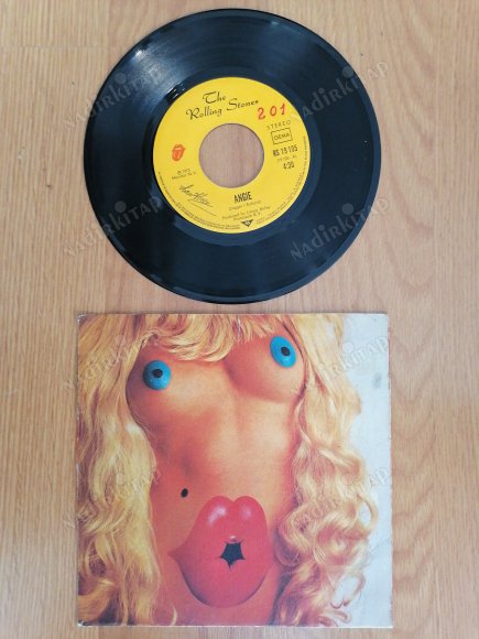 ROLLING STONES - ANGIE -1973 ALMANYA BASIM 45 LİK PLAK