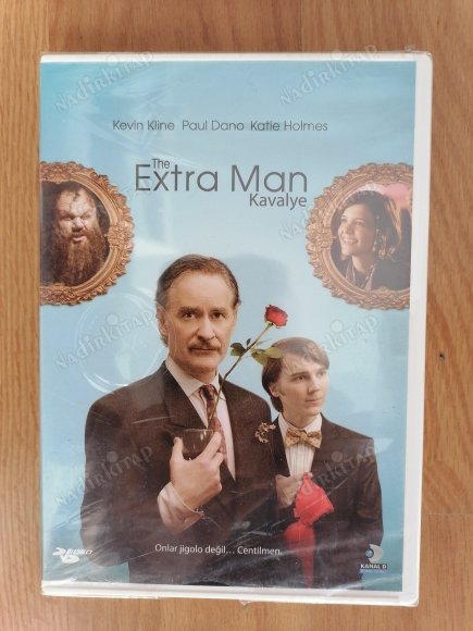 KAVALYE / THE EXTRA MAN - KEVIN KLINE / PAUL DANO / KATIE HOLMES-  DVD FİLM - AÇILMAMIŞ AMBALAJINDA
