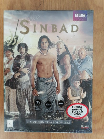 SİNBAD - 1. SEZONUN TÜM BÖLÜMLERİ ( BBC ) - 3 DİSK - 540 DAKİKA -  DVD FİLM - AÇILMAMIŞ AMBALAJINDA