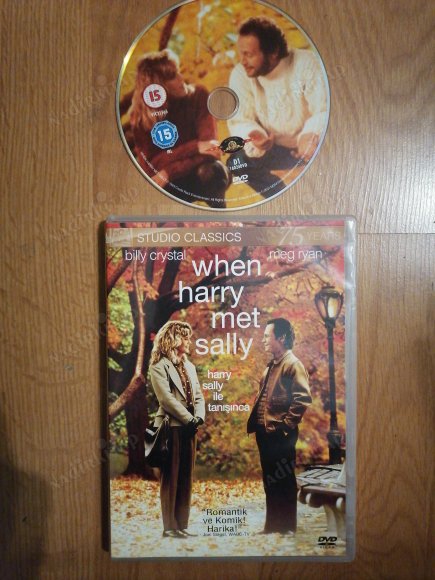 HARRY SALLY İLE TANIŞINCA / WHEN HARRY MET SALLY - BILLY CRYSTAL / MEG RYAN  - DVD FİLM - 96 DAKİKA +EKSTRALAR