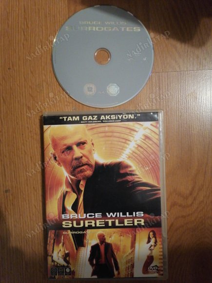 SURETLER / SURROGATES - BRUCE WILLIS - JONATHAN MOSTOW FİLMİ  - DVD FİLM - 88 DAKİKA +EKSTRALAR