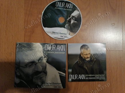 ONUR AKIN - YÜREKLERE YAZILANLAR - TÜRKİYE  2007 BASIM CD ALBÜM