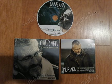 ONUR AKIN - YÜREKLERE YAZILANLAR - TÜRKİYE  2007 BASIM CD ALBÜM