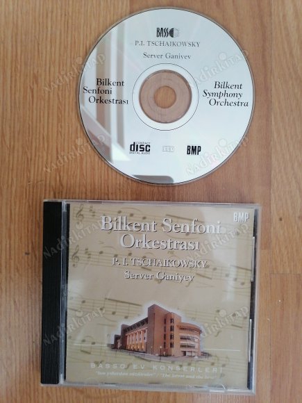 BİLKENT SENFONİ ORKESTRASI - TSCHAIKOVSKY - ŞEF : SERVER GANİYEV / BASSO EV KONSERLERİ   -  1998 TÜRKİYE  BASIM CD  ALBÜM