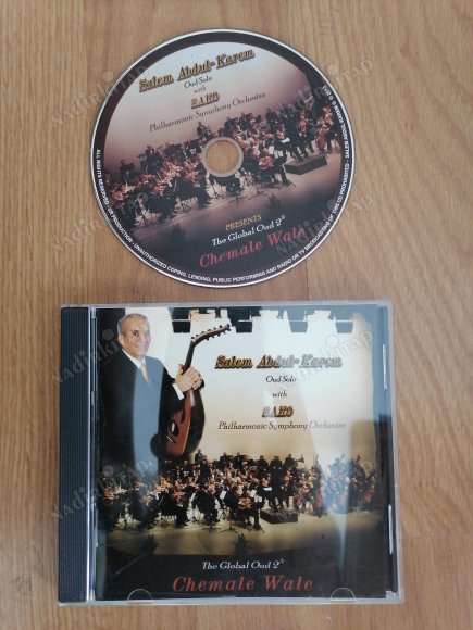 SALEM ABDUL-KAREM - Oud Solo with SAKO Philharmonic Symphony Orchestra -  CD ALBÜM-2.el