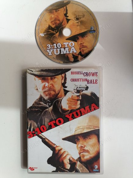 3:10 TO YUMA - RUSSELL CROWE / CHRISTIAN BALE - BİR JAMES MANGOLD  FİLMİ  - 2. EL DVD FİLM