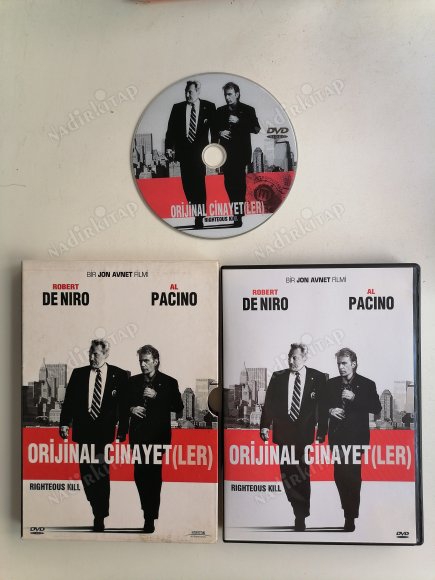 ORİJİNAL CİNAYETLER / RIGHTEOUS KILL - BİR JON AVNET FİLMİ - ROBERT DE NIRO / AL PACINO - 2. EL DVD