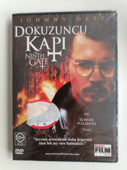 DOKUZUNCU KAPI / THE NINTH GATE  - BİR ROMAN POLANSKI FİLMİ - 132 DAKİKA -  TÜRKİYE BASIM - DVD  FİLM - AÇILMAMIŞ AMBALAJINDA