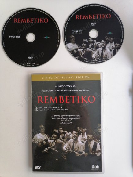 REMBETIKO - BİR COSTAS FERRIS FİLMİ  - 2. EL DVD FİLM  -150 DAKİKA TÜRKİYE BASIM