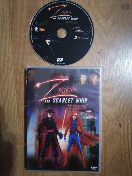 ZORRO VE SCARLET WHIP İŞ BAŞINDA / ZORRO AND SCARLET WHIP REVEALED  - 2.EL  ANİMASYON DVD FİLM