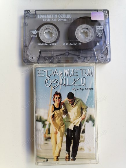 EDA & METİN ÖZÜLKÜ  - BÖYLE AŞK OLMAZ  - 1999  TÜRKİYE BASIM - KASET ALBÜM