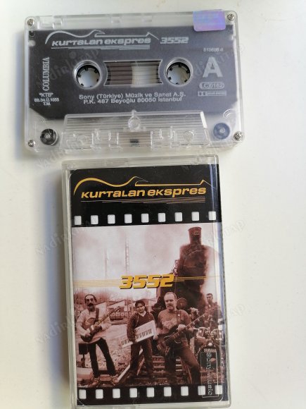 KURTALAN EKSPRES - 3552  -  TÜRKİYE 2003 BASIM - KASET ALBÜM