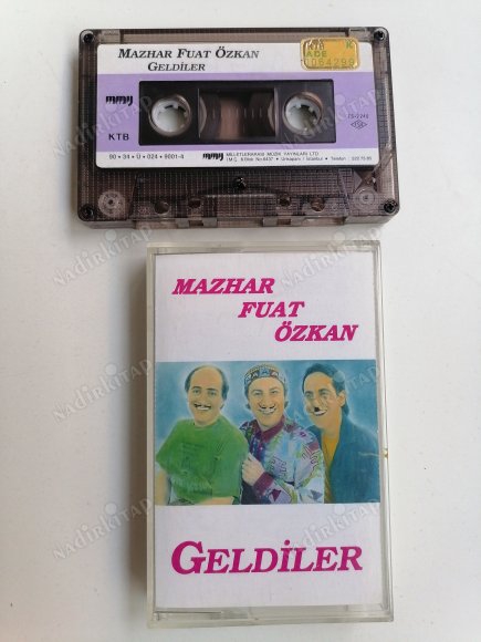 MAZHAR FUAT ÖZKAN - GELDİLER -  TÜRKİYE 1990  BASIM - KASET ALBÜM - KAĞITLI İLK BASIM