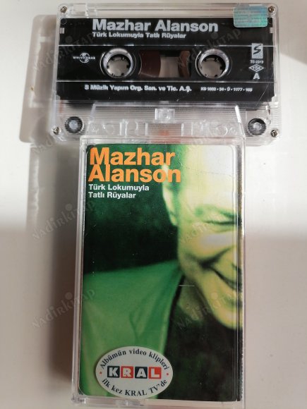 MAZHAR ALANSON - TÜRK LOKUMUYLA TATLI RÜYALAR  -  TÜRKİYE 2002  BASIM - KASET ALBÜM