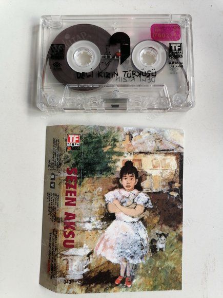 SEZEN AKSU - DELİ KIZIN TÜRKÜSÜ  -  TÜRKİYE 1993 BASIM - KASET ALBÜM