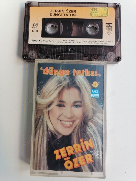 ZERRİN ÖZER - DÜNYA TATLISI -  TÜRKİYE 1988 BASIM - KASET ALBÜM - İLK BASIM KAĞITLI