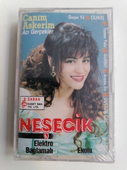 NEŞECİK ( ZARA ) - CANIM ASKERİM / ACI GERÇEKLER( Elektro Bağlamalı ) - AÇILMAMIŞ AMBALAJINDA KASET