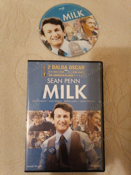 MILK - SEAN PENN- BİR GUS VAN SANT FİLMİ  - 122 DAKİKA TÜRKİYE BASIM -  DVD FİLM