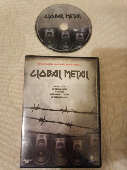 GLOBAL METAL / Bir Metalcinin Yolculuğu Devam Ediyor - Metallica Iron Maiden Slayer-  DVD FİLM