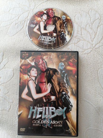 HELLBOY / THE GOLDEN ARMY ( HELLBOY II )- BİR GUILLERMO DEL TORO FİLMİ - 115 DAKİKA - 2.EL DVD FİLM
