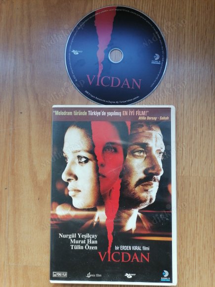 VİCDAN - BİR ERDEN KIRAL FİLMİ  - NURGÜL YEŞİLÇAY / MURAT HAN  - 2. EL DVD  FİLM - TÜRKİYE BASIM
