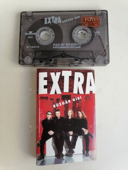 EXTRA - RÜZGAR GİBİ  - 1997 TÜRKİYE BASIM KASET ALBÜM