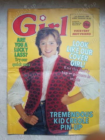 GIRL-7th January 1984-NO:152-(İNGİLİZCE GENÇ KIZ DERGİSİ