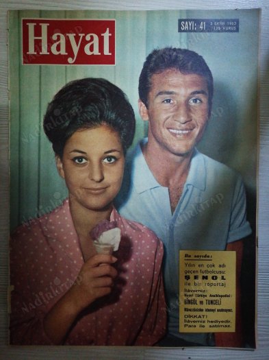 HAYAT DERGİSİ - 3 Ekim 1963 Sayı:46  - Milyonluk Forvet ŞENOL ile Röportaj