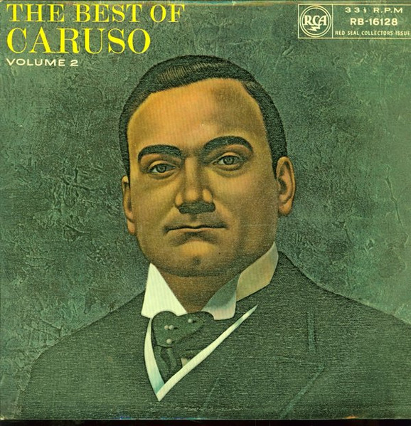 Enrico Caruso – The Best Of Caruso Volume 2 - İngiltere Basım 33 Lük LP Plak Albüm 2. el
