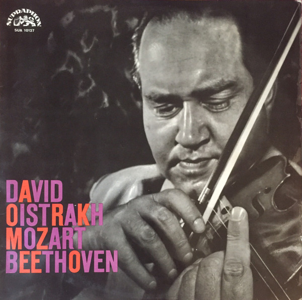 David Oistrach - Mozart / Beethoven Concerto No. 3 1963 Çek Basım 33 Lük LP Plak Albüm 2. el