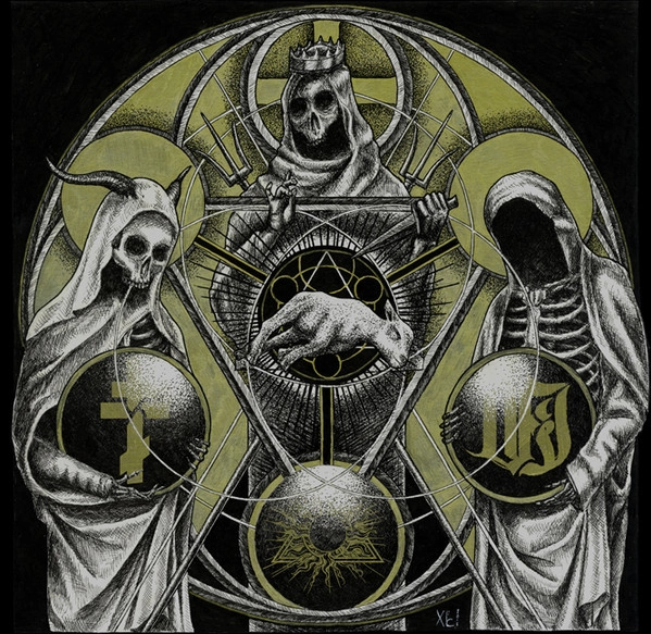 The Order Of Apollyon /Temple Of Baal / VI (5)-2017 Polonya Basım One-sided Etched Plak Black Metal