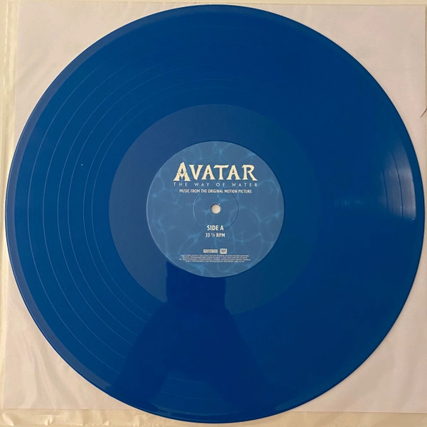 AVATAR: The Way Of Water  - 2023 Amerikan Basım -  LP Aqua Renkli Plak Açılmamış Ambalajlı